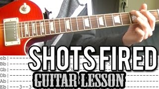 Slash - 'Shots Fired' Intro Guitar Lesson (With Tabs)