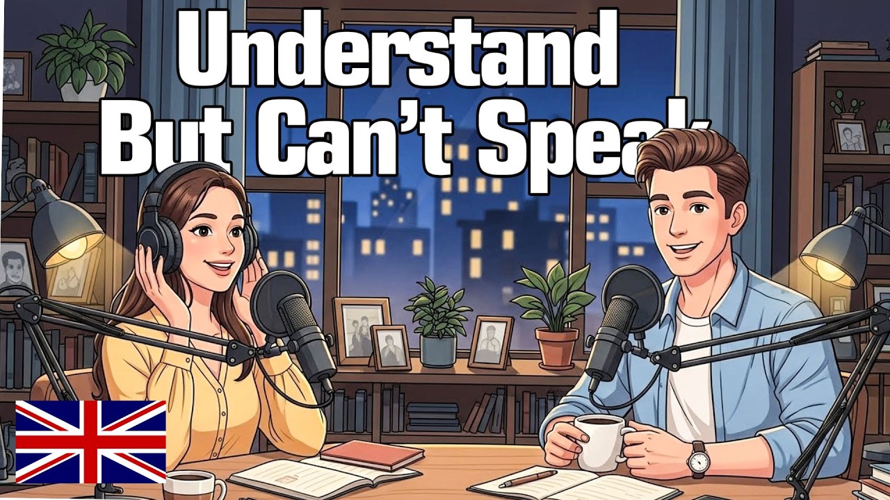 Why You Understand English But Can’t Speak 😰➡️😌 | Slow English Confidence Practice Podcast