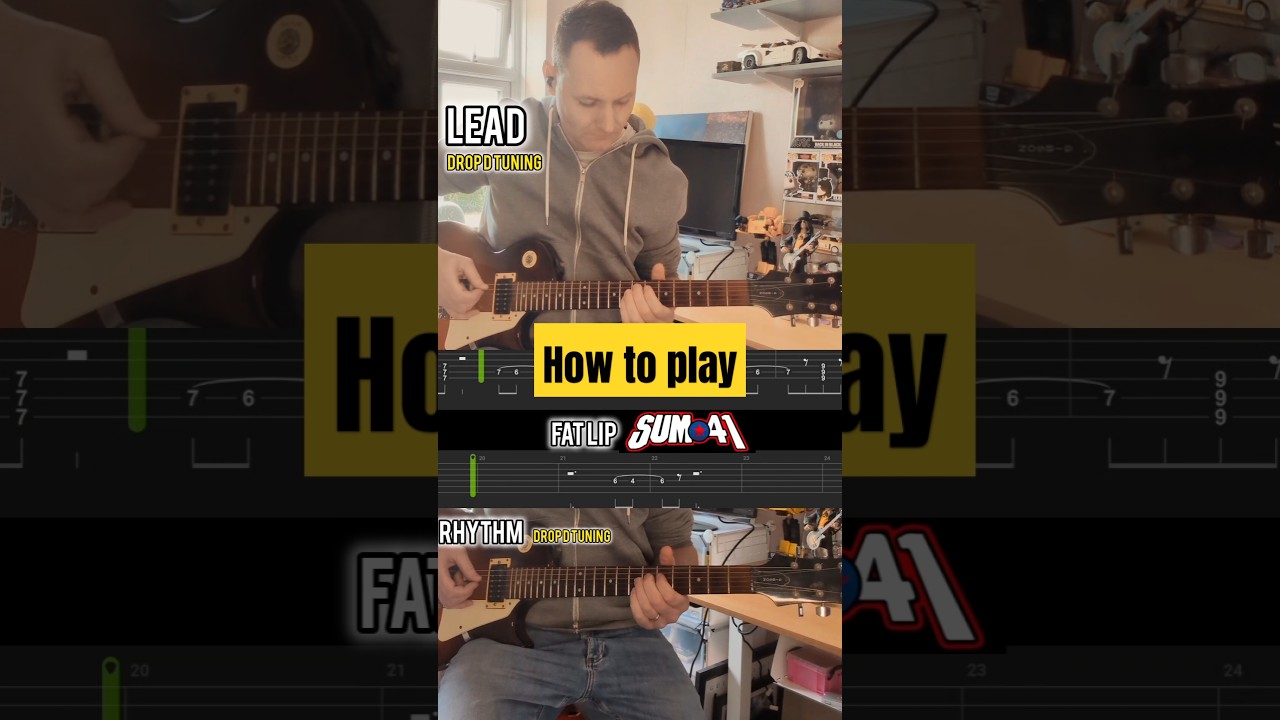 Fat Lip Sum 41 Guitar tab 