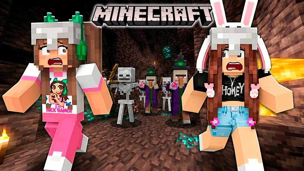 EXPLORAMOS A MELHOR CAVERNA DO MINECRAFT!