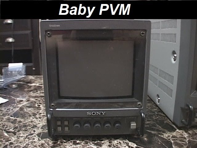 Sony Trinitron PVM-5041Q professional video monitor (2000) - YouTube