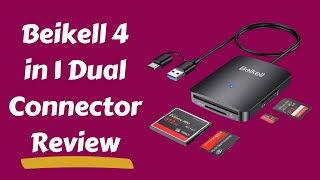Beikell 4 in 1 SD Card Reader: Connect with Versatility | Review