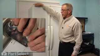 Refrigerator Repair -- Replacing The Control Bracket Whirlpool Part