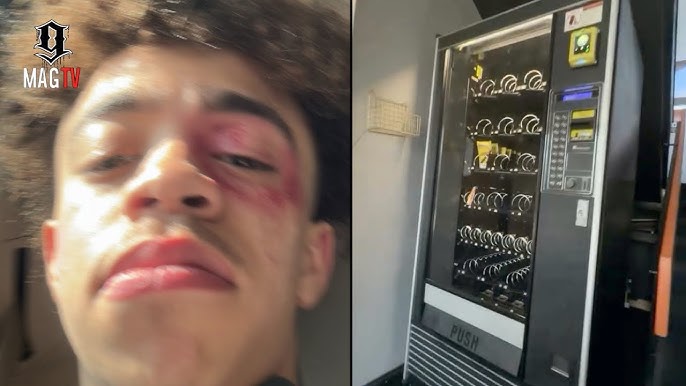 T.I.'s Son King Gets A Black Eye After Installing A Faulty Vending Machine!  🥊