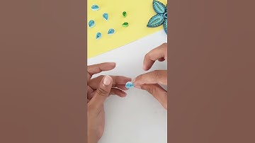 How to make a Paper Quilling Flower 🌸 #shorts