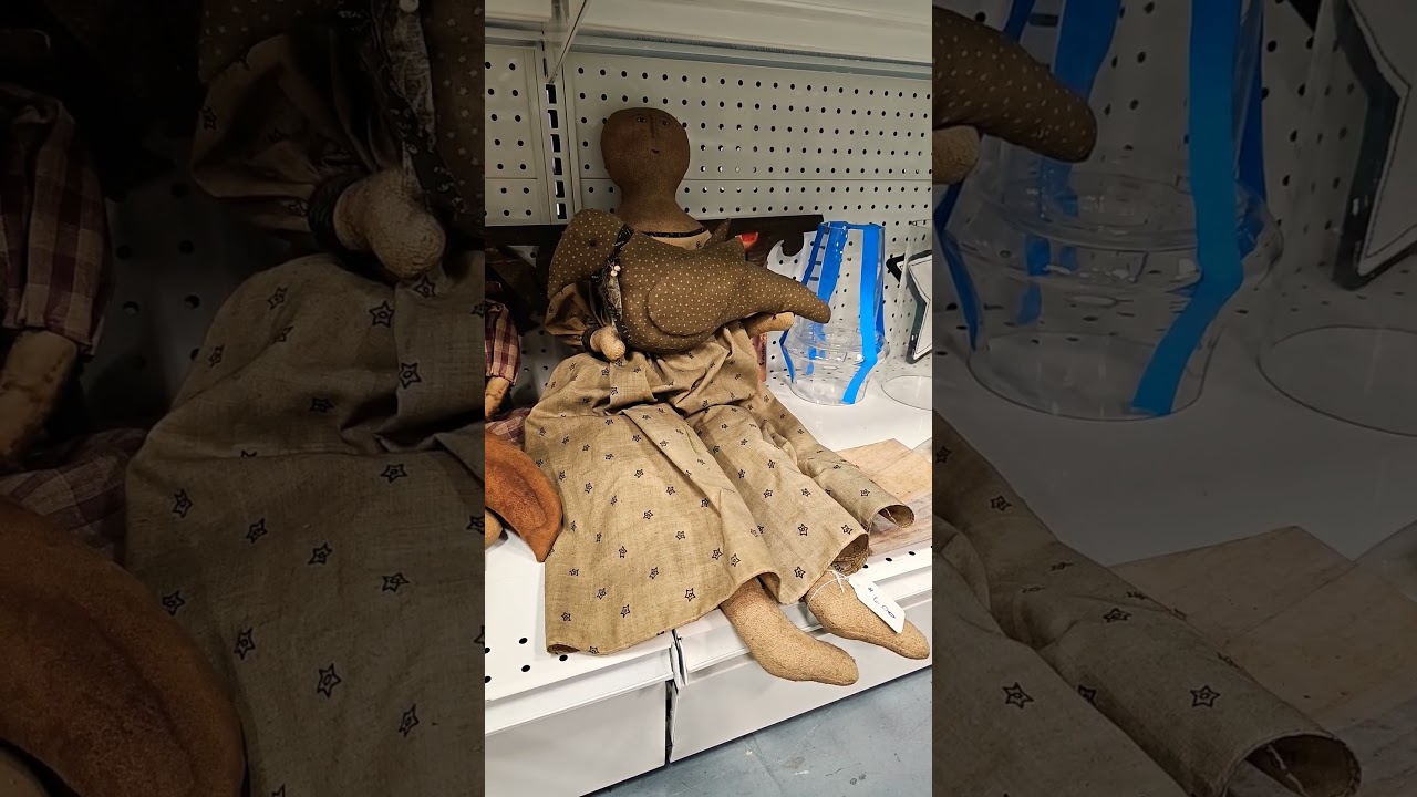 ANTIQUE ANGEL RAG DOLL!