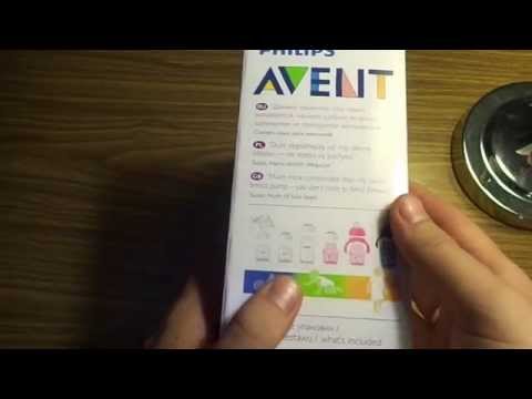 #8 Молоко отсос unboxing фирмы Philips Avent