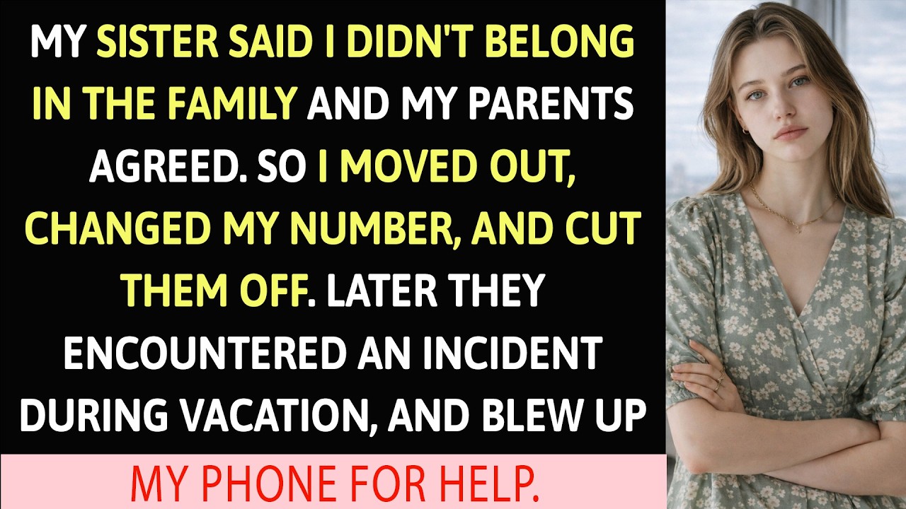 My Sister Said I Didn't Belong In The Family And My Parents Agreed…