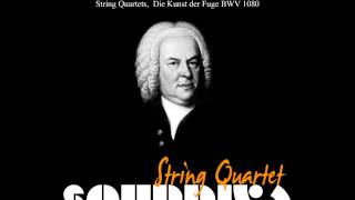 CLASSICAL MUSIC| BEST OF BACH: String Quartets, Die Kunst Der Fuge BWV 1080 Contrapunctus 1  - HD