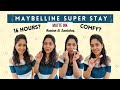 Maybelline SUPER STAY MATTE INK Liquid Lipstick | Review & Swatches | Amazonian