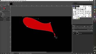 Path Tool in GIMP Basics Demo by NCRD - NCRDesigns