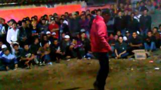 Gendang penca,naas ketendang buah zakar kesakitan