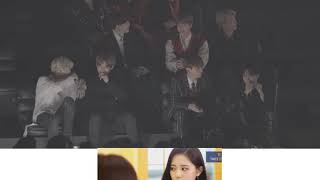 181106 MGA 2018 ( BTS REACTION TO TWICE 's VCR )