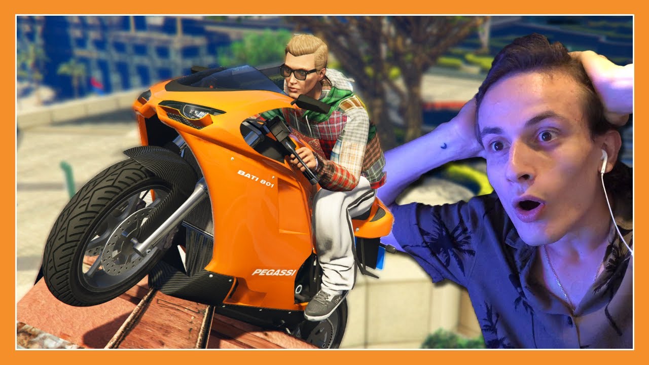 ვინ ჩამოეხია ერთი ადგილით ? პარკური მოტოებით | GTA5 Online ქართულად