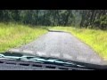 Rally driving with one hand attempt 1