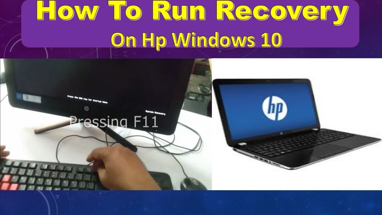 hp system recovery windows 10