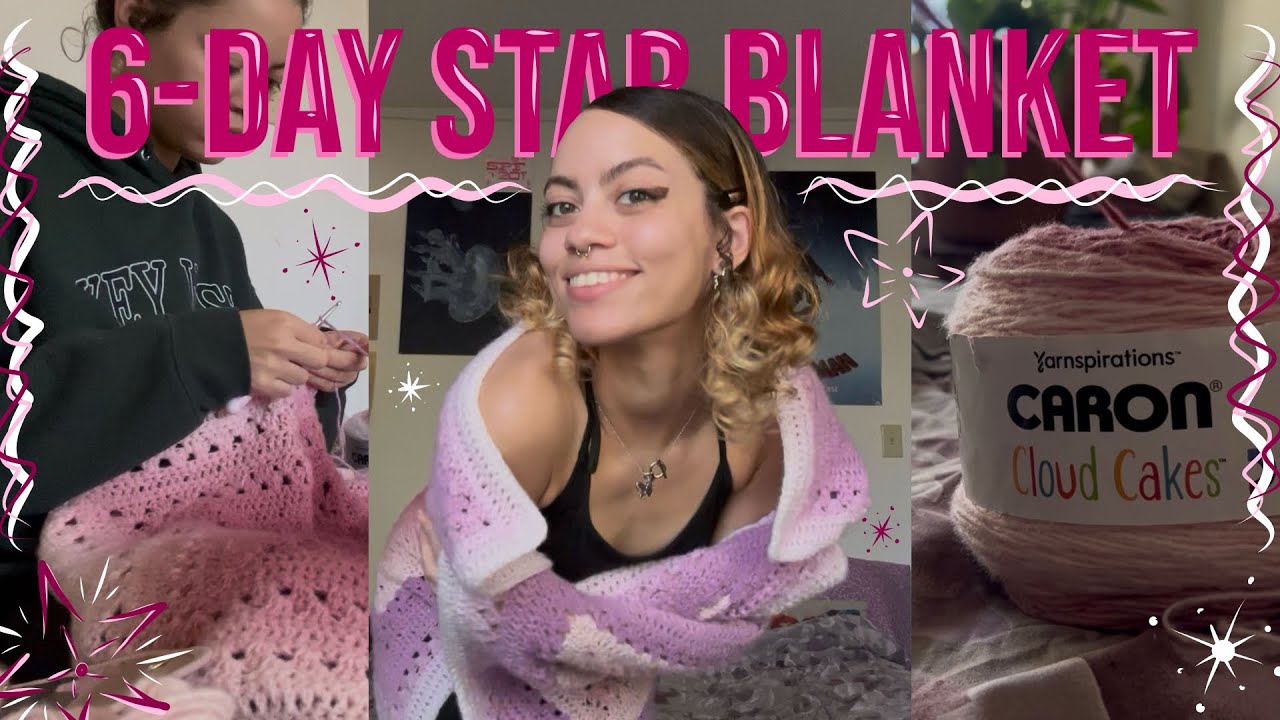 Studio Vlogs: 02 - 6-Day Star Blanket🌟