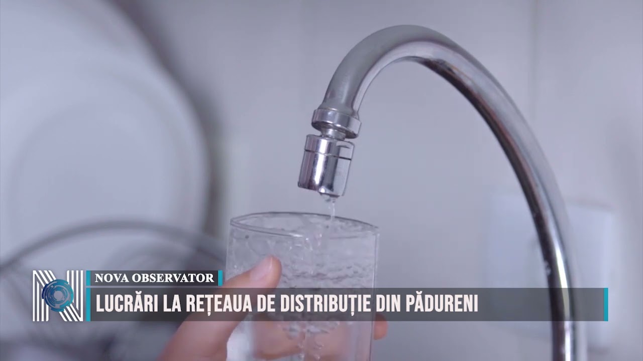 Lucrări la rețeaua de distribuție din Pădureni 