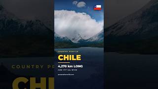 Chile is 4,270 km long and 177 km wide