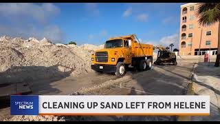 Jason Beisel Inteview on Bay News 9 talking Hurricane Helene cleanup and Treasure Island
