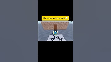 Scripts went wrong💀#roblox #robloxscripting #robloxstudio #jokes #pranks #robloxfunny #memez
