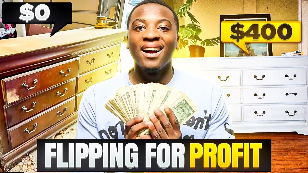 The secret to making money flipping furniture