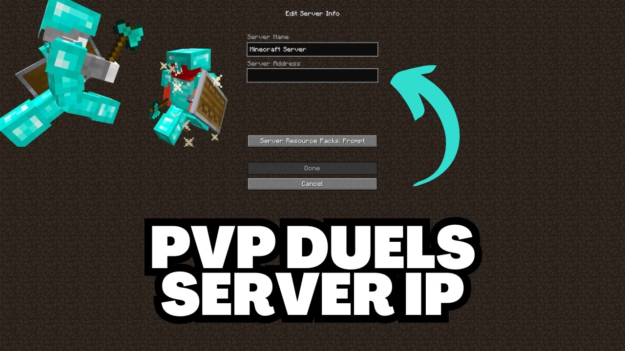 Minecraft PvP Duels Server IP 2026 - YouTube