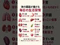 体の臓器が嫌がる毎日の生活習慣10選