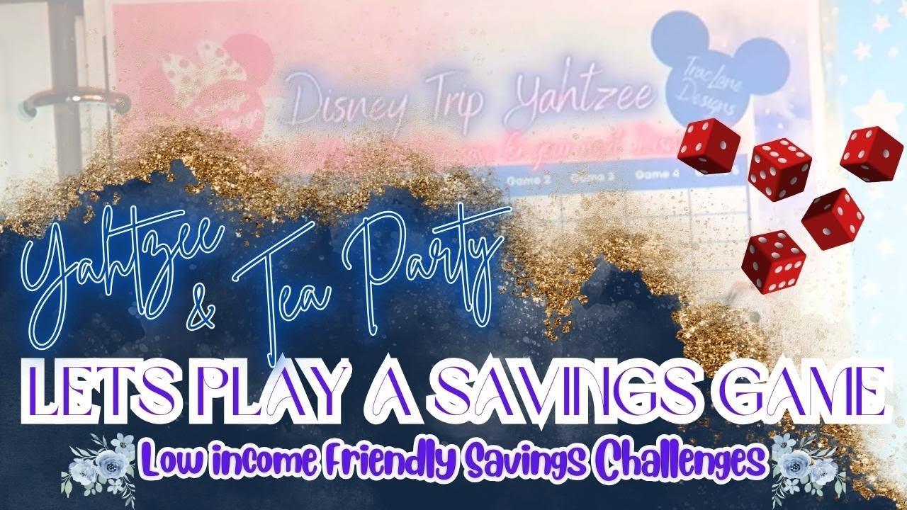 Lets save some money on a low income/Low income Savings Challenges/Yahtzee Savings Challenge
