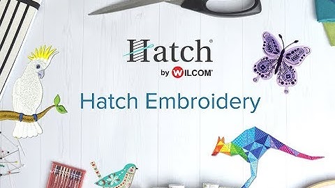 WOW! New Hatch 2 Embroidery upgrade!  Faster and better new tools! 💕