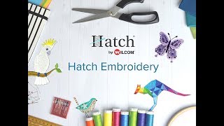 WOW! New Hatch 2 Embroidery upgrade!  Faster and better new tools! 💕