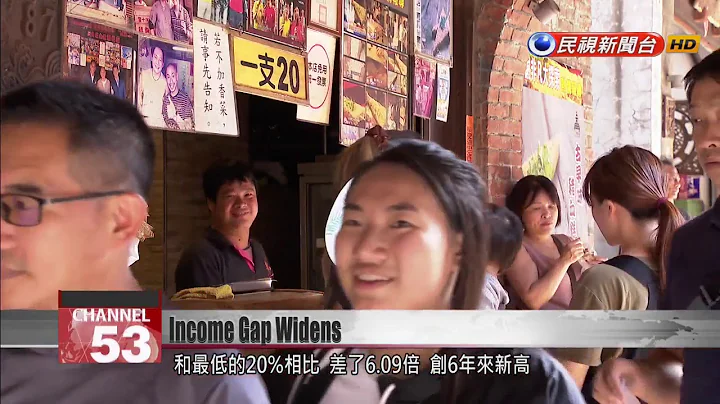 Taiwan’s income gap widens to set six-year record
