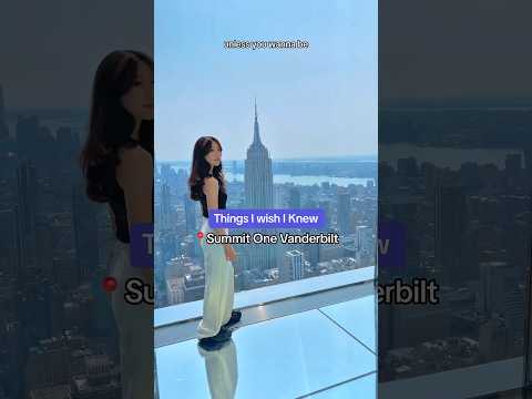 NYC Travel Tips: Summit One Vanderbilt #nycvlog #travelvlog