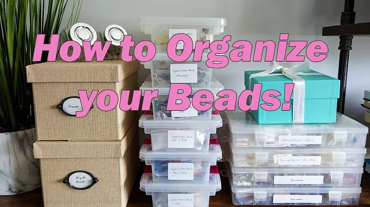 How to Organize your Beads and Craft Supplies!