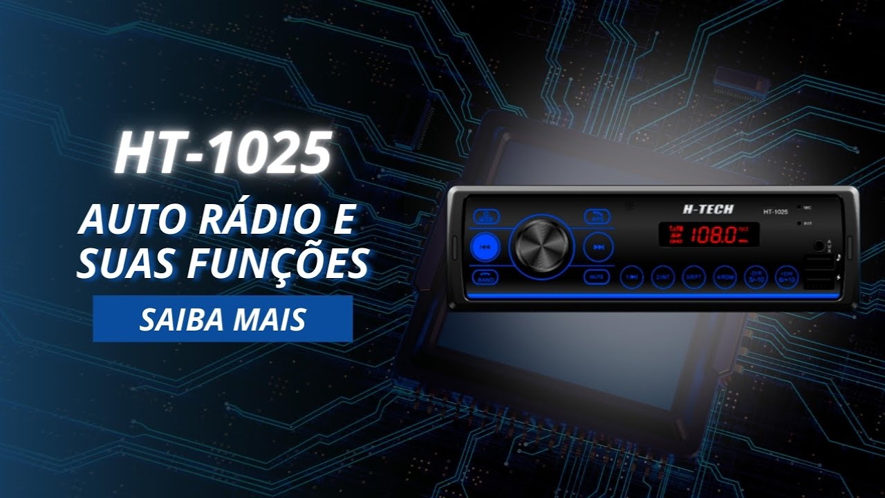 HT-1025 | AUTO RÁDIO E SUAS FUNÇÕES - YouTube
