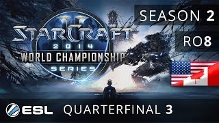 Polt vs. HyuN - Quarter Finals - WCS America 2014 Season 2 - StarCraft 2