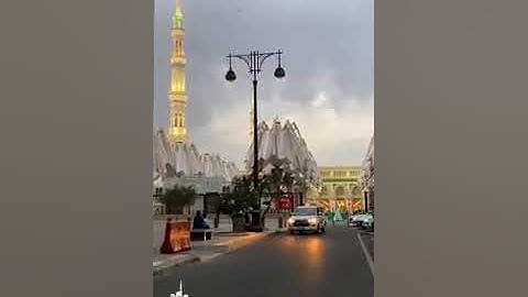 أجمل أذان تخشع له القلوب من رحاب الحرم المدني بصوت المؤذن محمد بن مروان قصاص