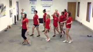 CAAA flash mob THRILLER tutorial PART 1