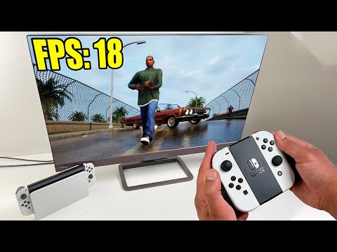 Its' BAD - GTA Trilogy FPS Test on Nintendo Switch