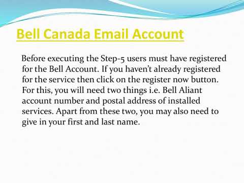 How To Create Bell Canada Email Account