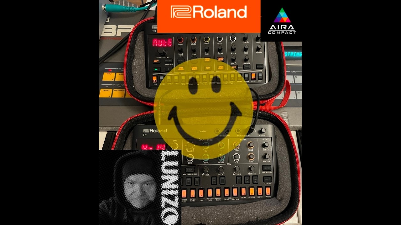 Acid to-go, Roland Aira compact T-8 & S-1