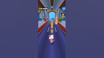 PET RUNNER ; lots of buses blocking it  #talkingtom #petrungame #gameplay #gamevideo