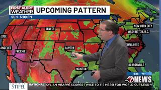 Muggy & hot with limited rain chances through early next week | 7/1 AM screenshot 2