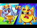 Cat vs Dog Song 😼🐶 | Best Kids Songs And Nursery Rhymes by Baby Zoo 😻🐨🐰🦁