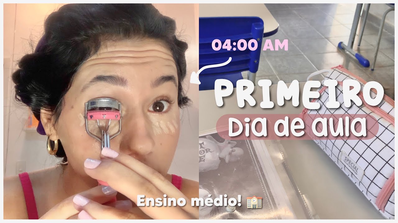 MEU PRIMEIRO DIA DE AULA 2026 | escola nova, ensino médio