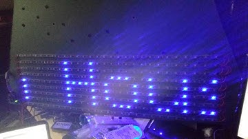 Neopixel matrix 28x9