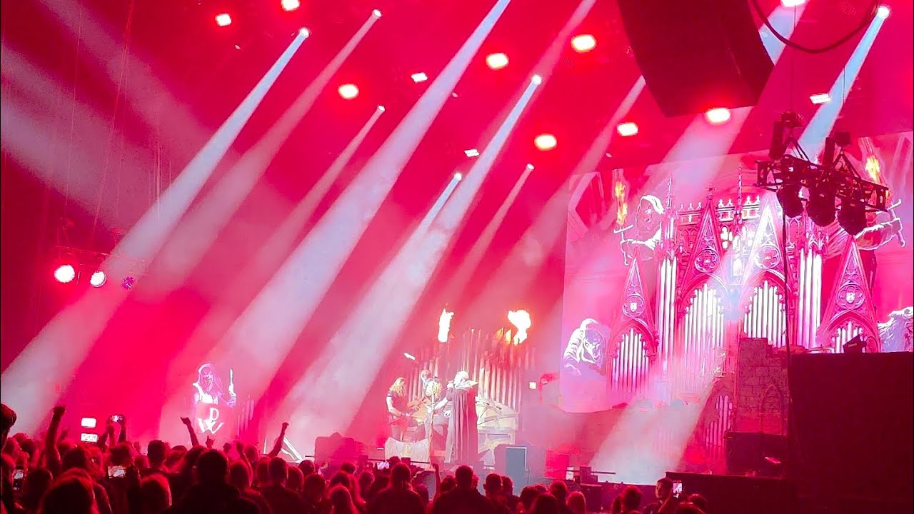 Powerwolf - Amen & Attack live at Hovet, Stockholm, Sweden. 21/2/26