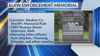 Annual memorial service for fallen officials set for May