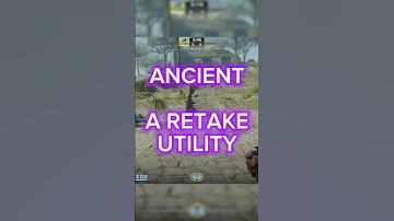 CS2 Ancient: EASY A RETAKE UTIL! #cs2 #csgo #cs2utility #counterstrike #cs2ancient #cs2tips #shorts