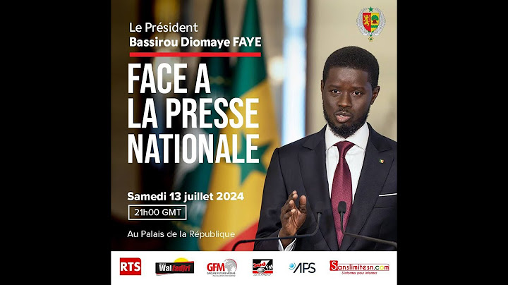 🔴Direct 100 jours: suivez l'interview du Président Bassirou Diomaye FAYE FACE A LA PRESSE NATIONALE